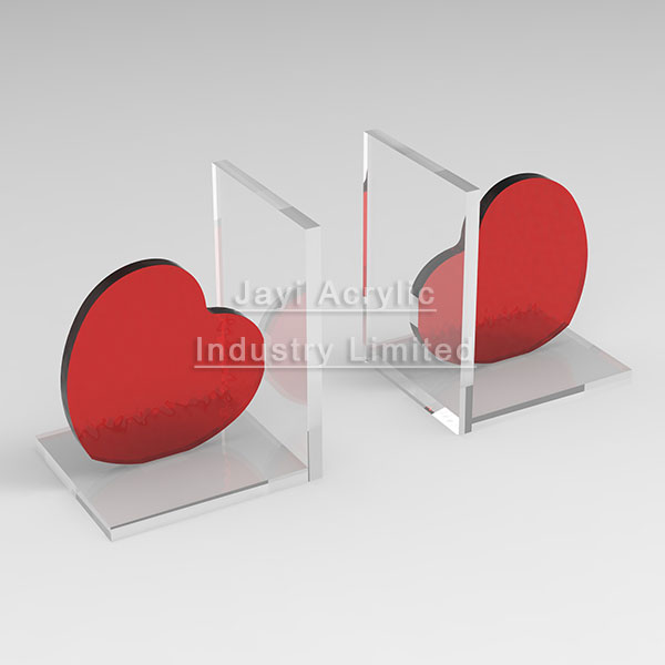 Love Acrylic Bookend